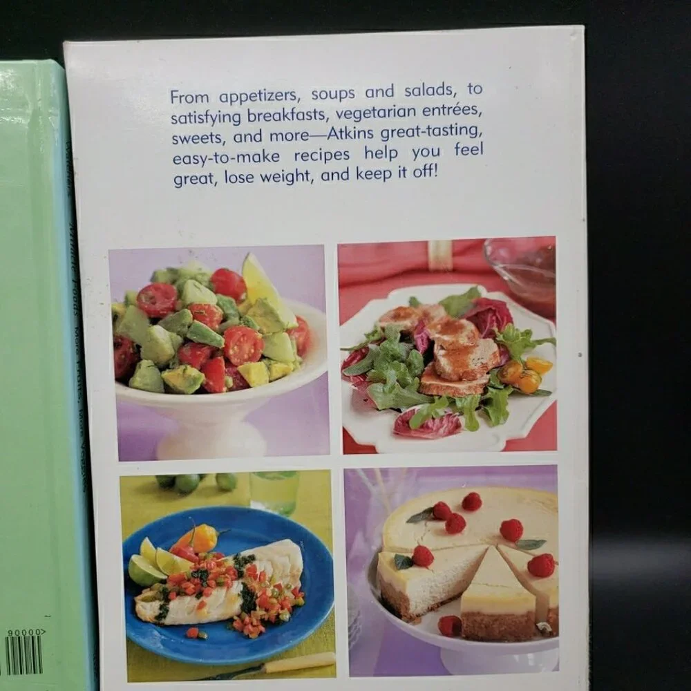 Lot of 7 Health Diet Cookbooks Atkins Vegan Tofu WW Cooking Light Variety